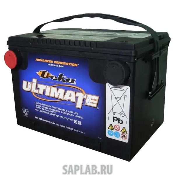 Купить DEKA 90L778MF800A Аккумулятор DEKA 90L (778MF 800A 260x180x184) боковые