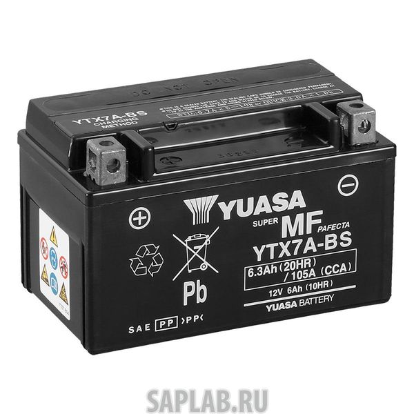 Купить запчасть YUASA - YTX7ABS 