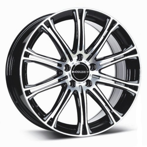 Купить Borbet WHS059351 CW1/5 18/8 ET30 Schwarz poliert