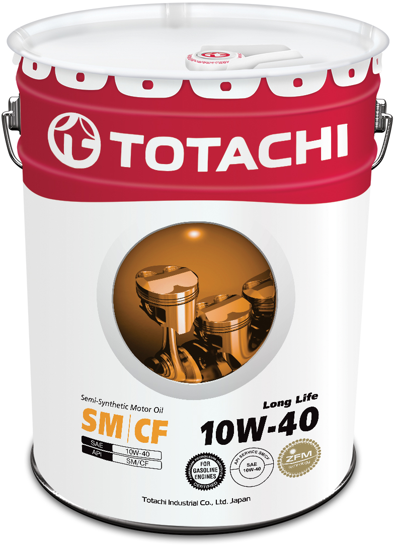 Купить Totachi 4562374690448 Long Life Semi-Synthetic SM/CF 10W-40, 20л