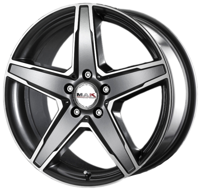 Купить Mak WHS101776 Stern 17/8 ET30 Gun metallic - mirror face