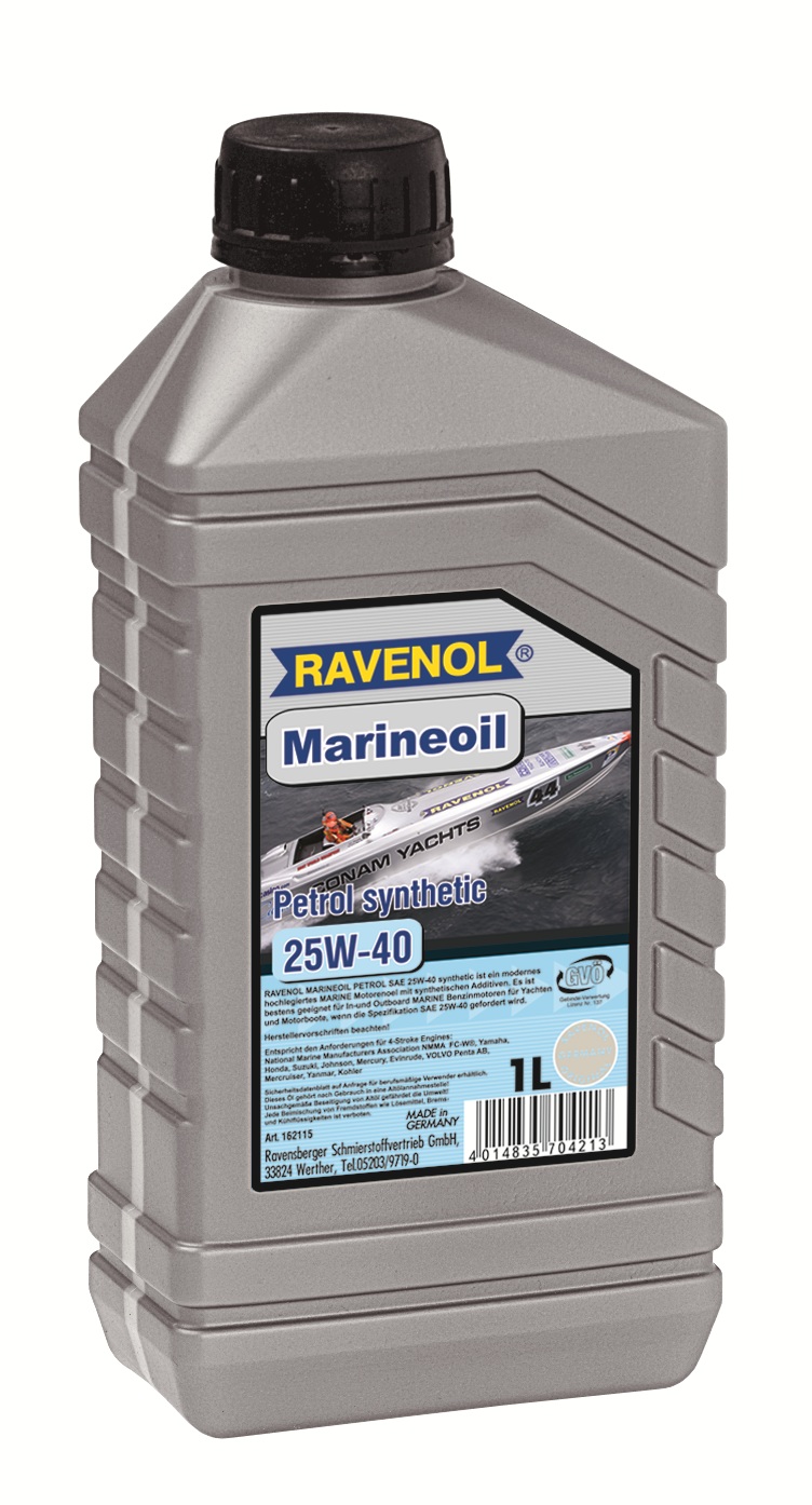 Купить Ravenol 4014835704213 Marineoil Petrol 25W40 Synthetic, 1л