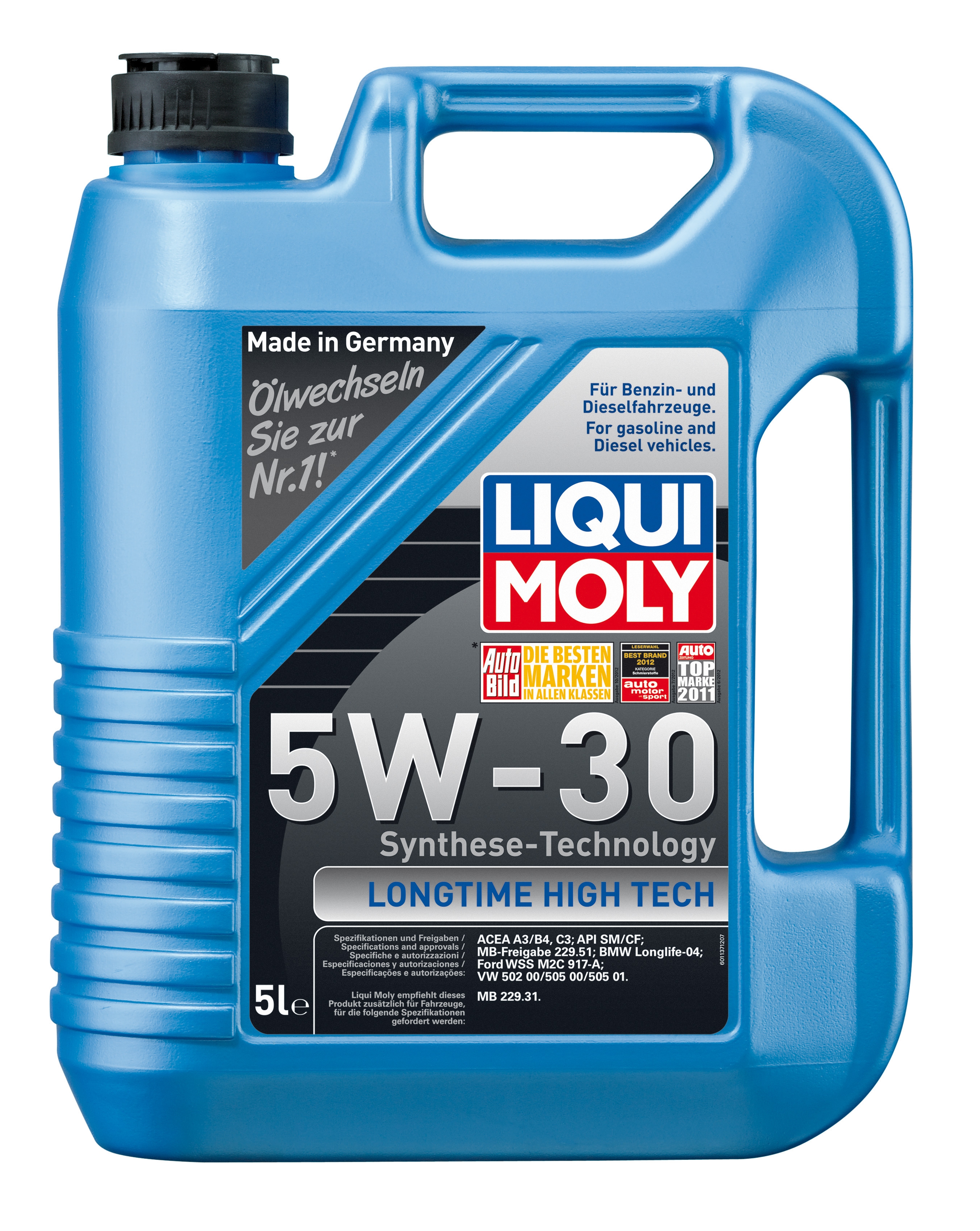 Купить Liqui moly 7564 Longtime High Tech SAE 5W-30